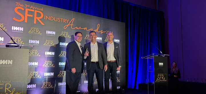 Winner 2024 SFR Industry Awards